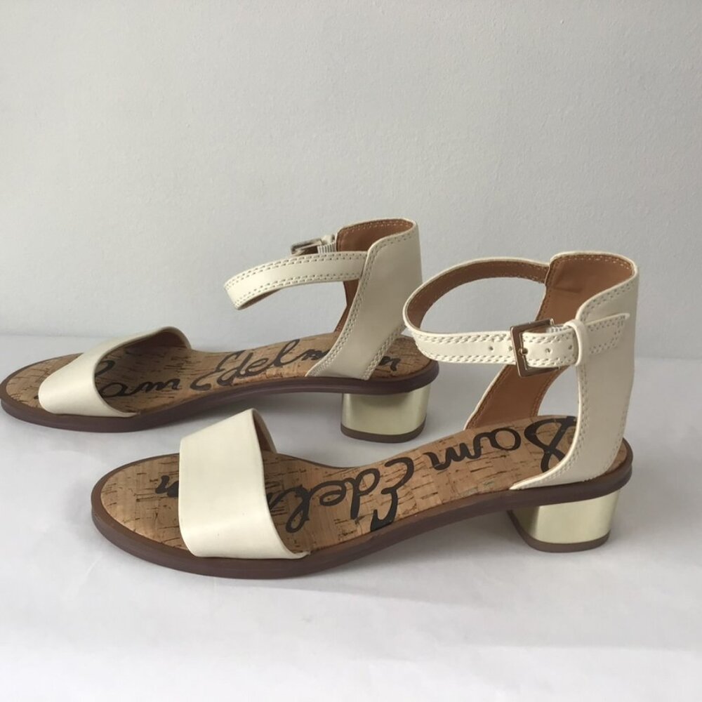 Sam Edelman off-white beige sandals size 7.5